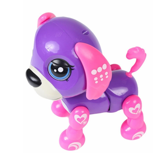 ربات اسباب بازی شارژی سگ سنسوردار بنفش تیره Electronic Robot Dog Smart Pet Dark Purple_اسباب بازی